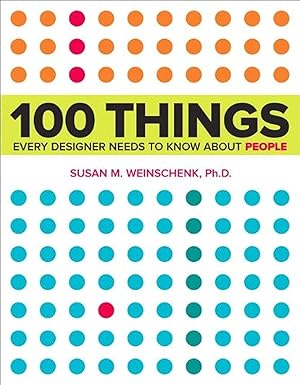 the book cover of the 100 things every designer needs to know about people
